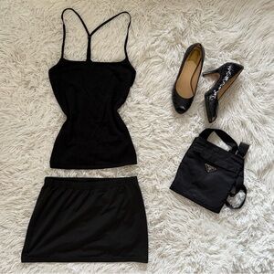 Club Monaco Black Tank Top